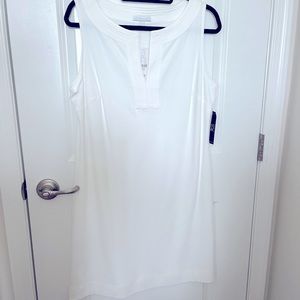 NY&C white cotton dress NWT